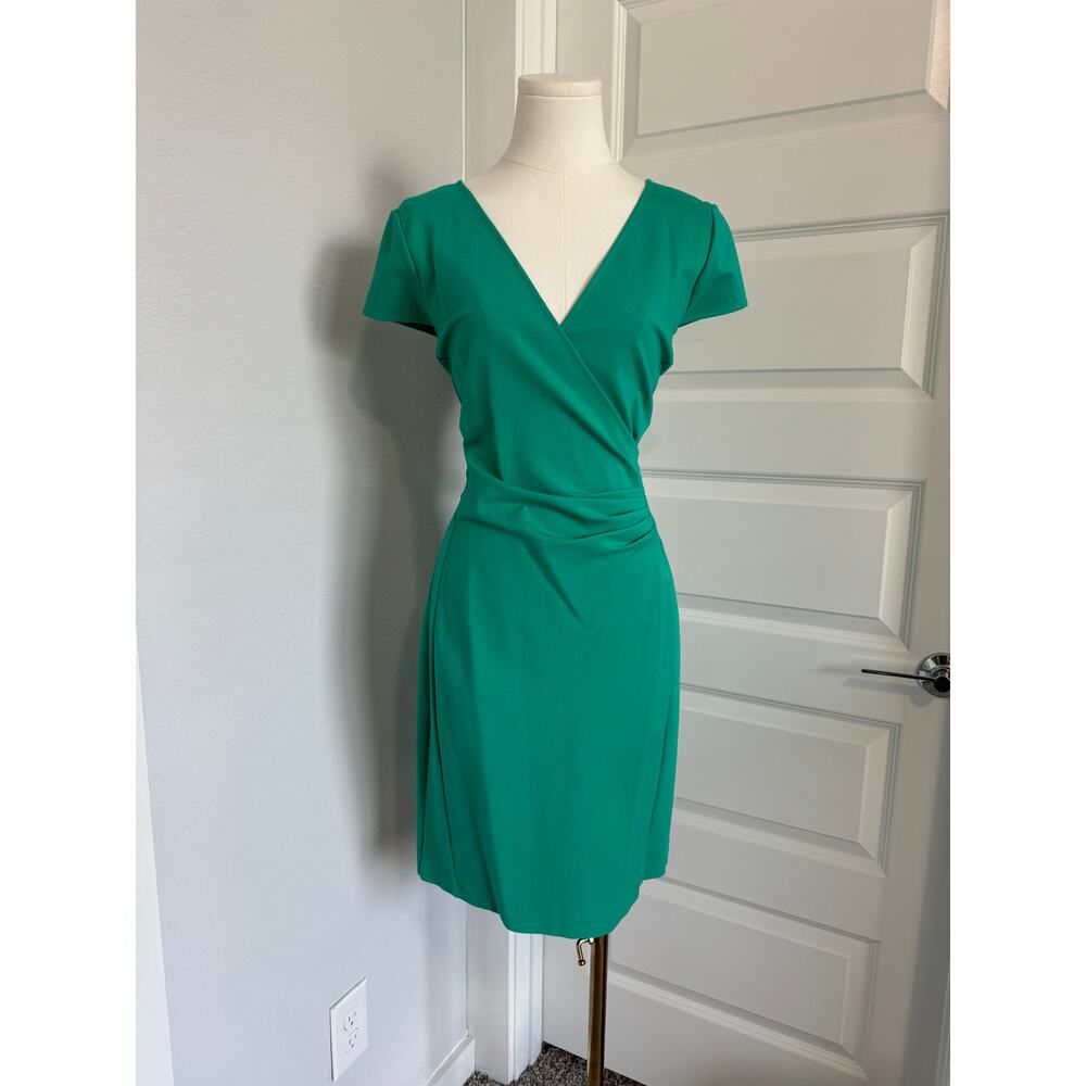 Kenneth Cole Ruched Hilary Zipper Back Dress | Size 8 | NWOT